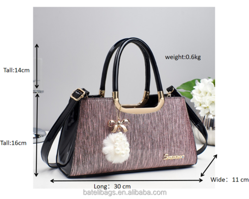 Bolso de Mano Piel Sintética — Estilo Sobre Elegante
