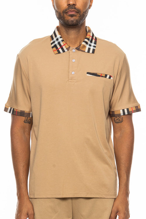 Polo Cuadros Bicolor — Estilo Urbano Premium