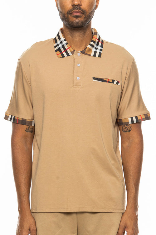 Polo Cuadros Bicolor — Estilo Urbano Premium