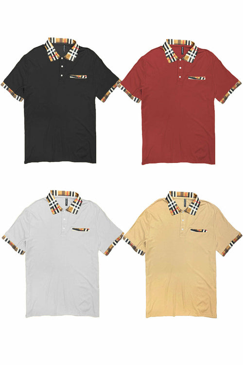 Polo Cuadros Bicolor — Estilo Urbano Premium