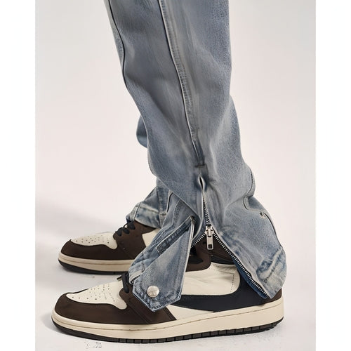 DenimDare™ Jeans With Side Zipper Men