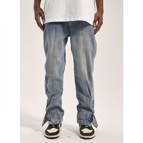 DenimDare™ Jeans With Side Zipper Men