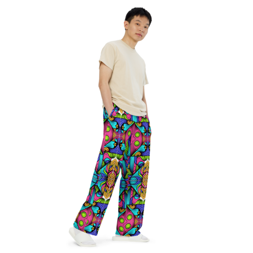 Fluorescent - unisex wide-leg pants