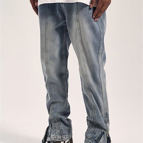 DenimDare™ Jeans With Side Zipper Men